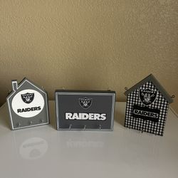 Raiders Wall Key Hangers