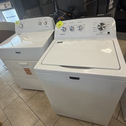 Maytag Washer And Electric Dryer 