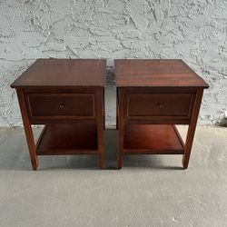 Pair Of Side Tables 