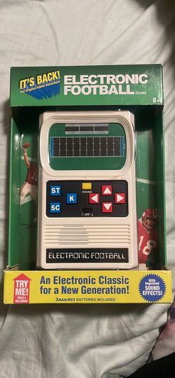 Electronic baseball and football