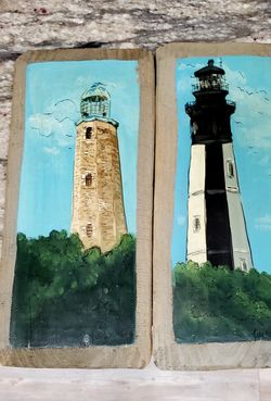 Cape Henry Lighthouse Paintings