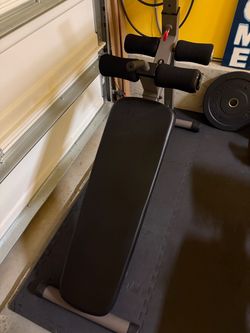 Ab workout bench