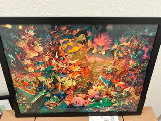 Comic Con exclusive gold foil Smash poster