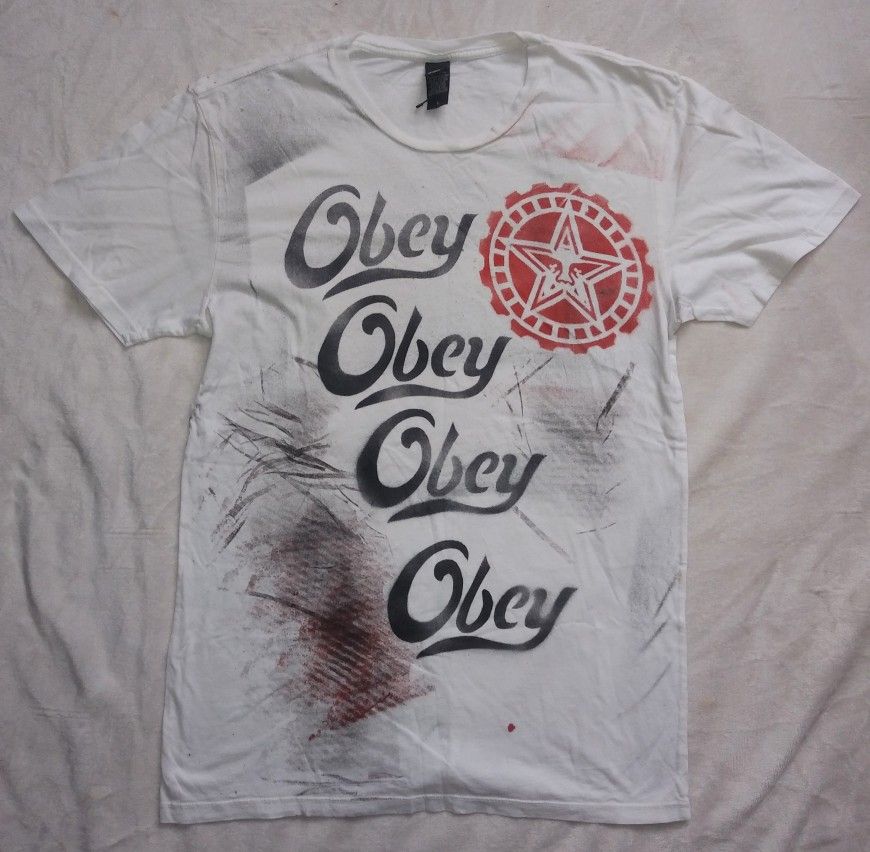 Obey Giant Shepard Fairey One Of A Kind T-shirt Large