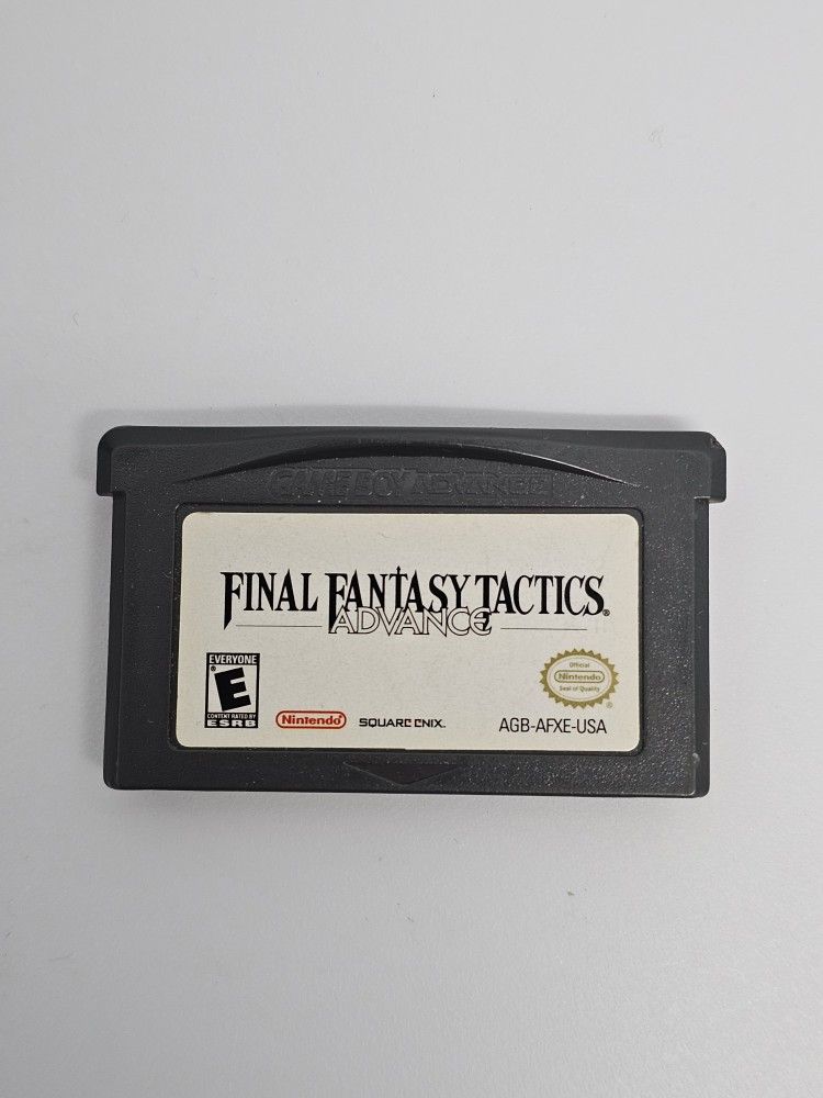 Final Fantasy Tactics Advance Gba Game