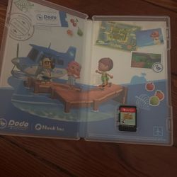 animal Crossing Nintendo Switch Game
