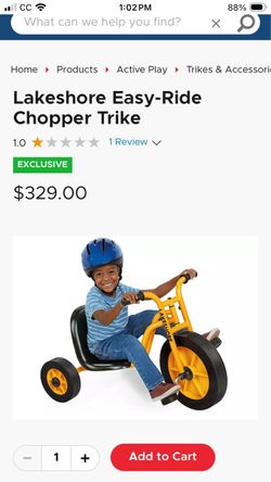 Lakeshore Easy-Ride Chopper Trike