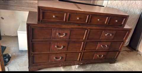 Dark Wood Dresser