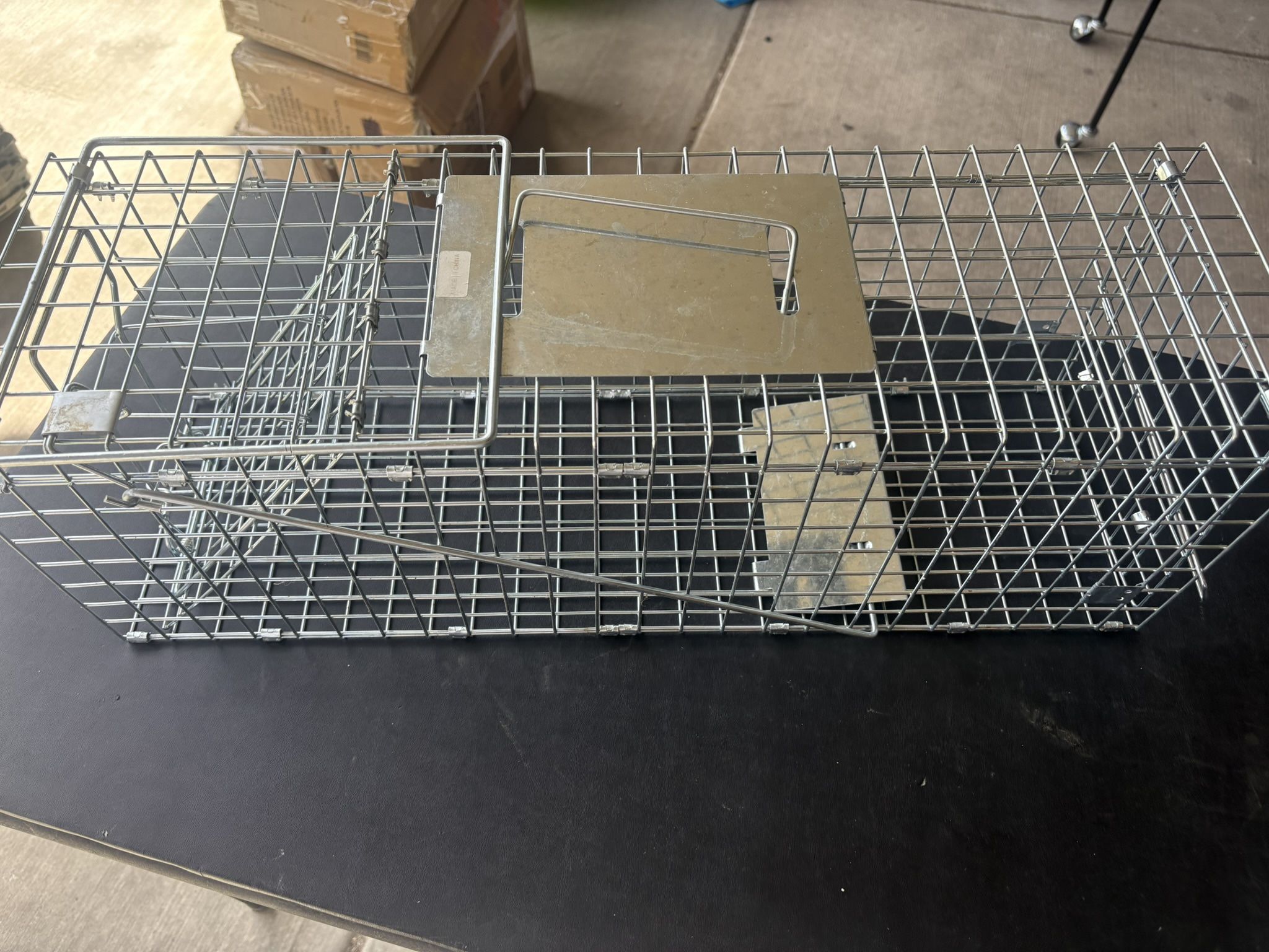 24inch Animal Trap Humane Steel Cage for Small Live Rodent Squirrel