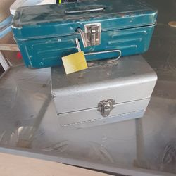 2 Metal Boxes $5 EA
