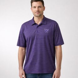 ANTIGUA men’s polo striped shirt size XXL