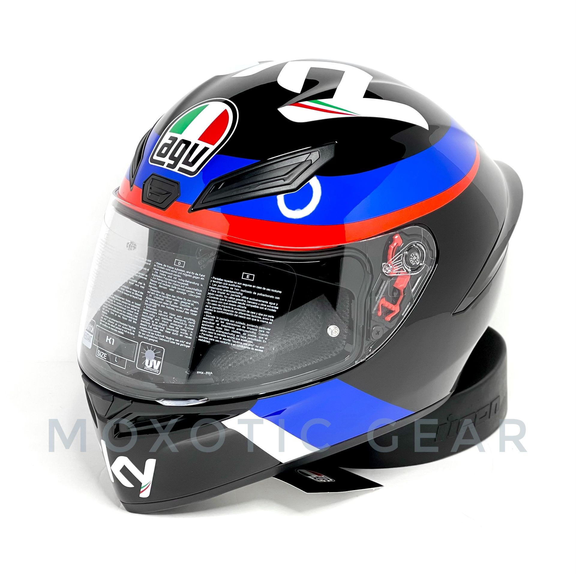 セキュリティ・セーフティ K1 VR46 SKY RACING TEAM BLACK/RED