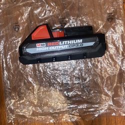 (1)Milwaukee M18 3.0 Ah High Output Redlithium Battery (48-11-1835)
