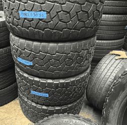 33 X 12.50 R20 Toyo Open Country Set of 4