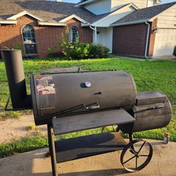 OLD COUNTRY PECOS BBQ PIT GRILL SMOKER 