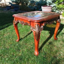 Beautiful Wooden Table Custom Made 27" x 30" x 24" tall