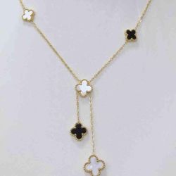 stainless Steel Laminated Gold Necklace