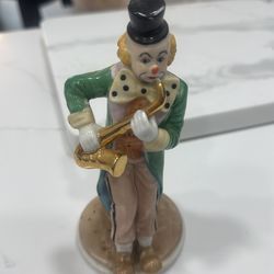 Marti Fiero porcelain clown figure