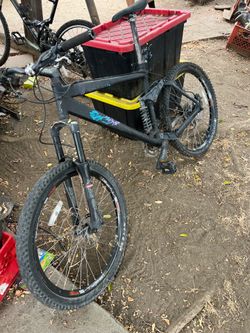 Kona full suspension, large nice wheels