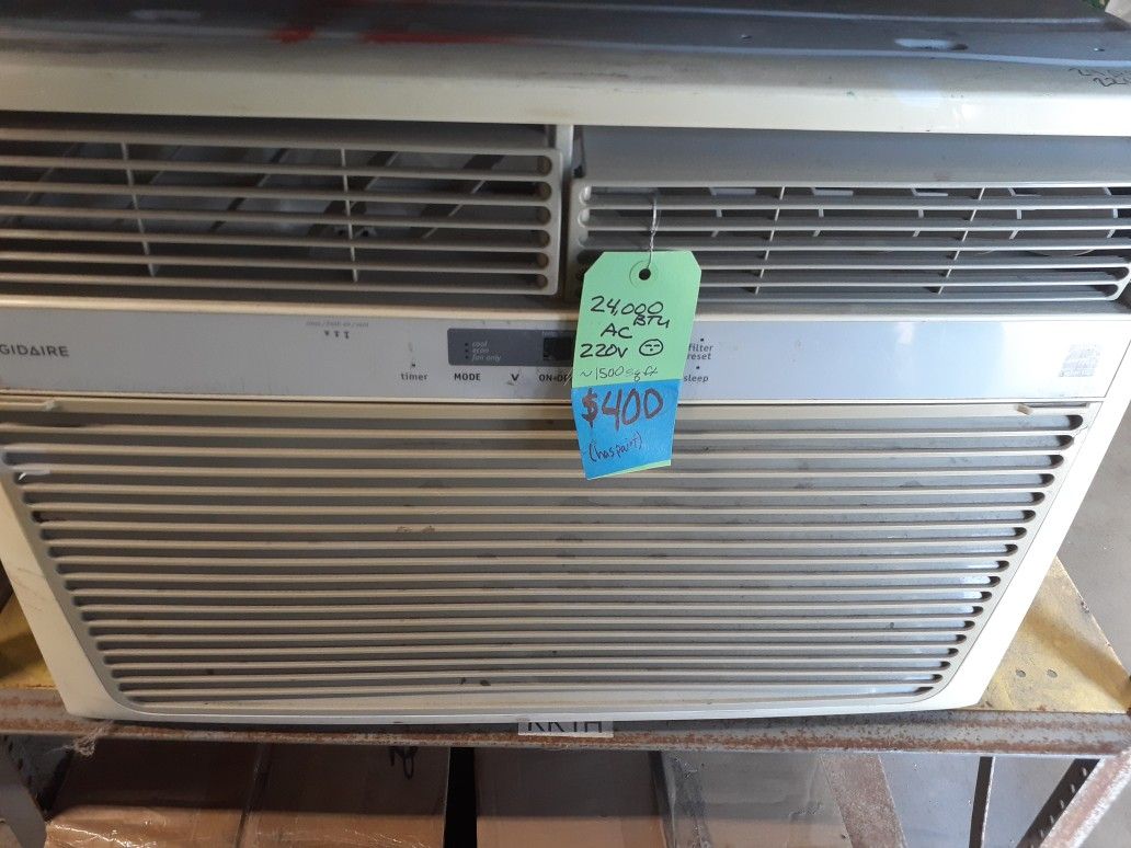 Window Ac Unit 24,000 Btu