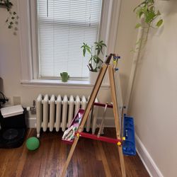 Melissa And Doug Wooden Easel With Chalk And Marker Board -$20