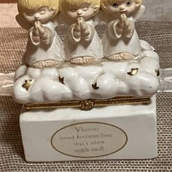 Praying Angels Trinket Box