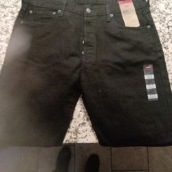LEVI'S 501 JEANS  Stretch 👖 ... Black. Brand new 