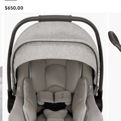 Nunna Pipa Rx Lite Car Seat And Relaxed Base $275 Great Condition. Pick Up Only Fort Worth 76114