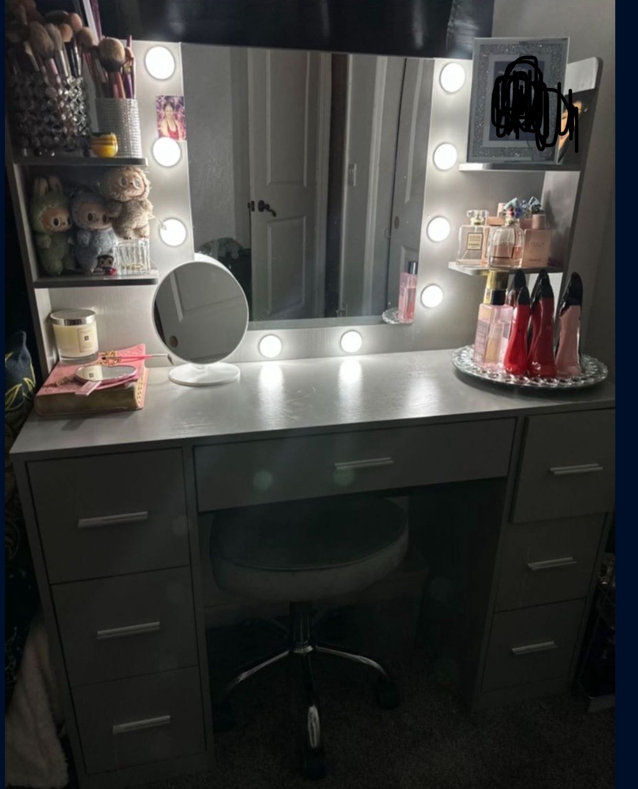 Grey Vanity