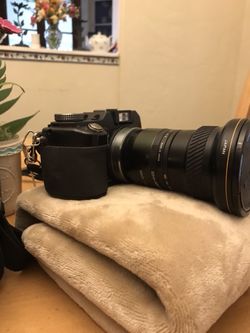 Sony digital still camera with Tokina wise conversion lens