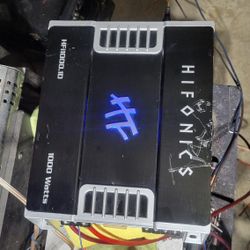 1000 Watts Hifonics Amplifier 