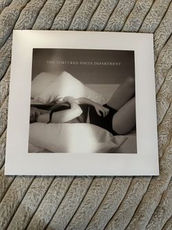 Taylor Swift TTPD Signed Photo And Vinyl