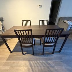 IKEA Table And Chairs Set 