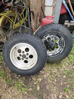 2 Used All Terrain Tires