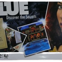 Clue Discover The Secrets Board Game 2008 Parker Brothers Complete New Sealed