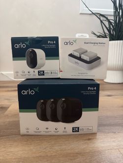 Arlo Pro 4 Security Cameras
