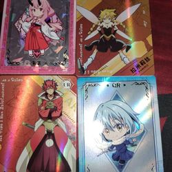 Box Of Opened " That Time I Got Reincarnated As A Slime! Japanese Card Game