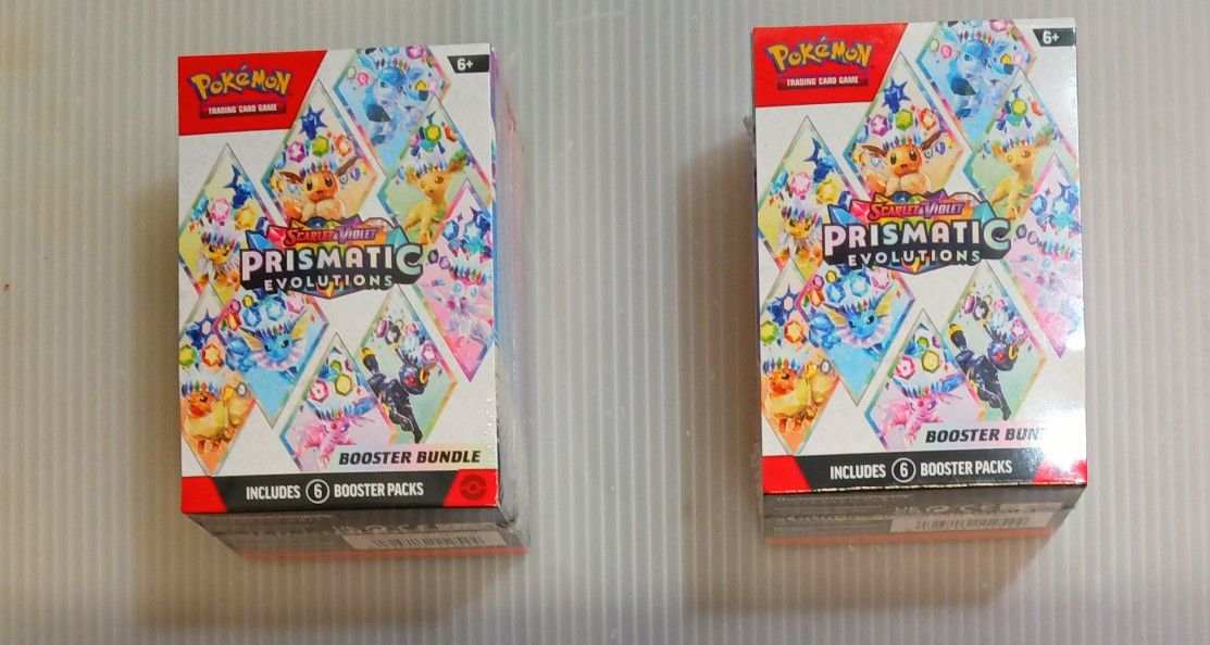 Pokemon Prismatic Booster Bundle