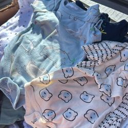 free Onesies Baby  Boy O-3 Months Great Condition 