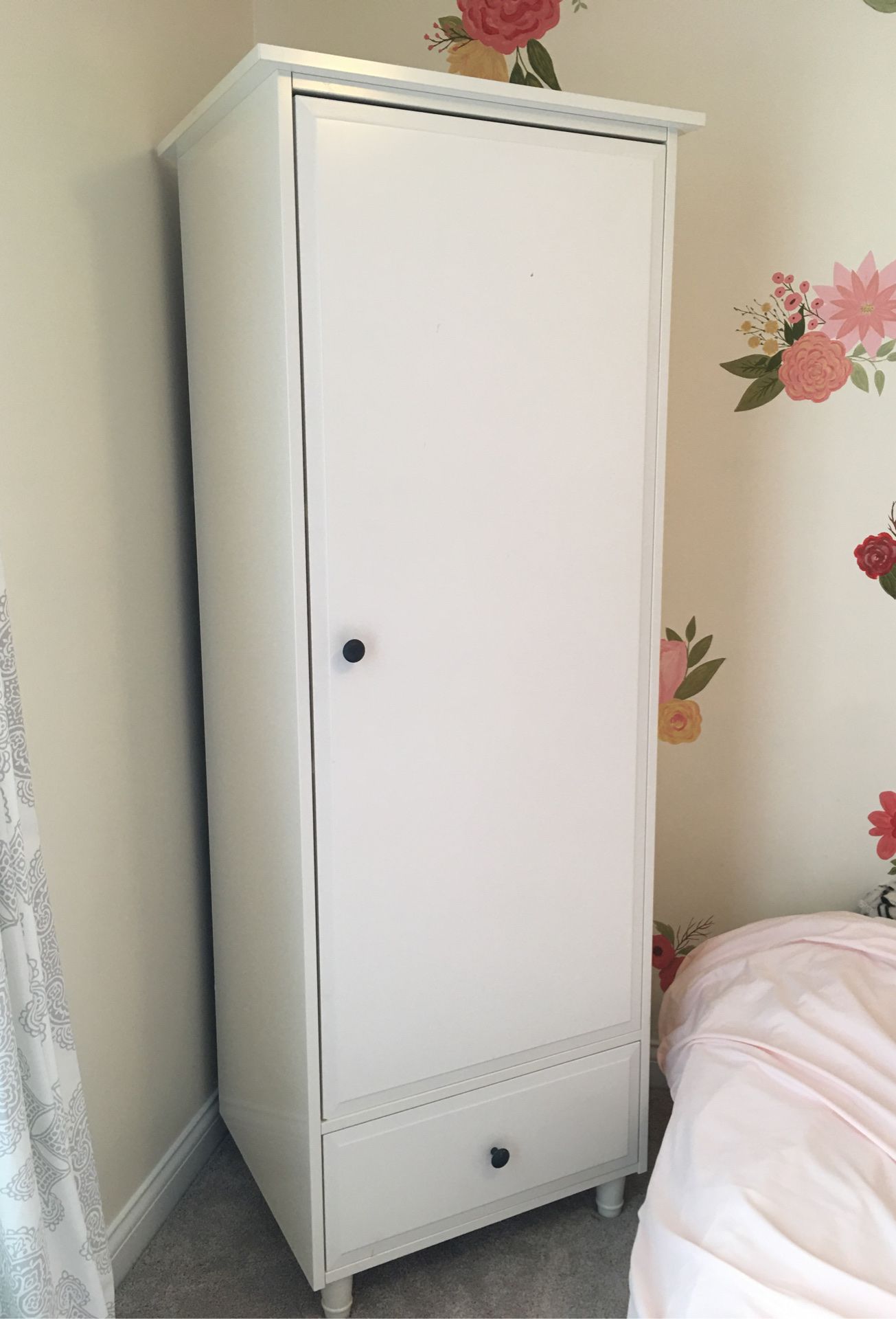 White Storage Cabinet (Armoire for Baby or whatever)
