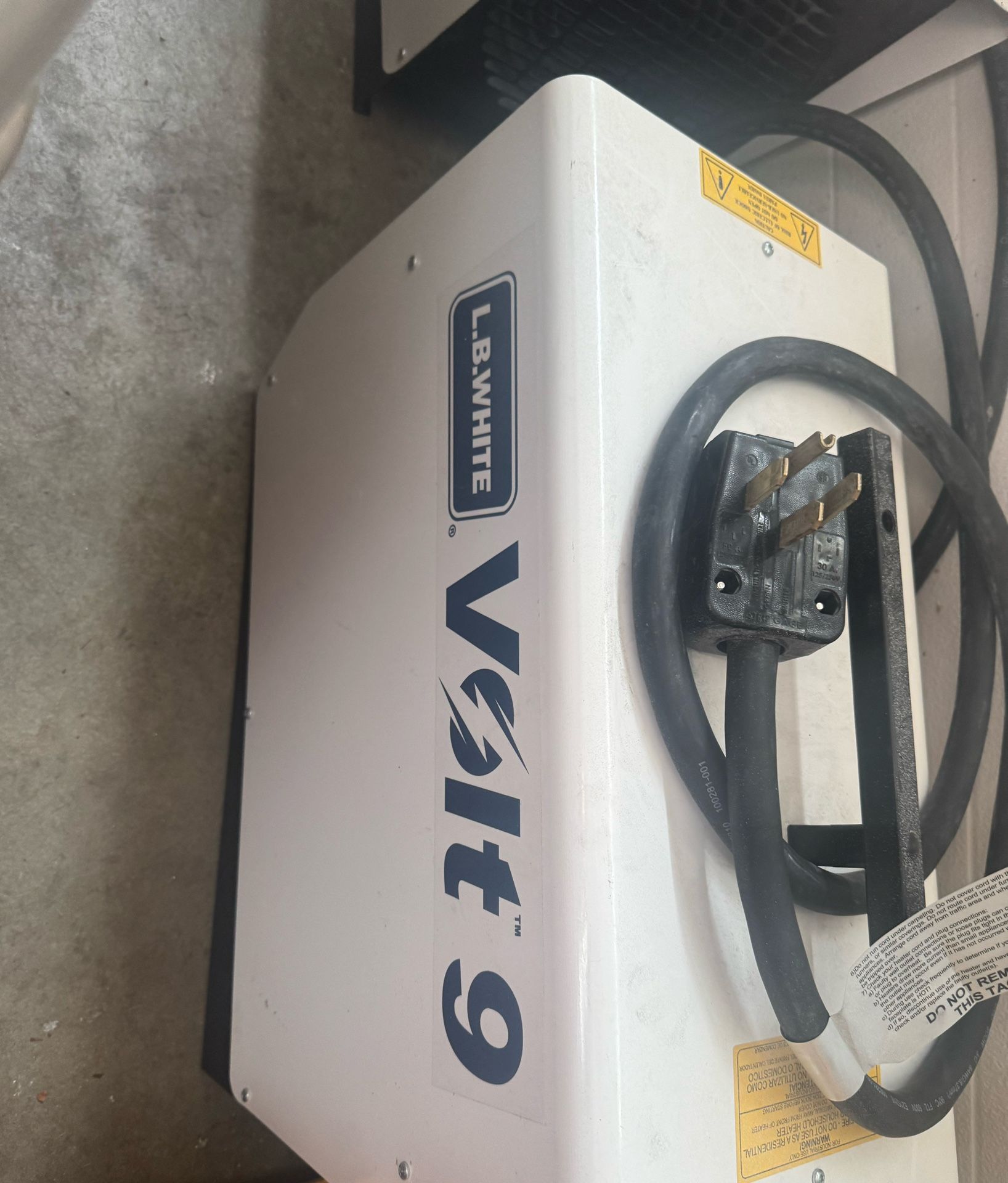 L. B. White Volt 9 Industrial Heater