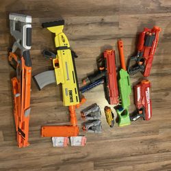 Nerf Guns All For $40