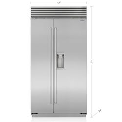 📣 FOR SALE – SUB-ZERO Built-In Refrigerator ✨ Model: BI-42SD/S/TH (42” Stainless Steel, Side-by-Side, Classic Series)