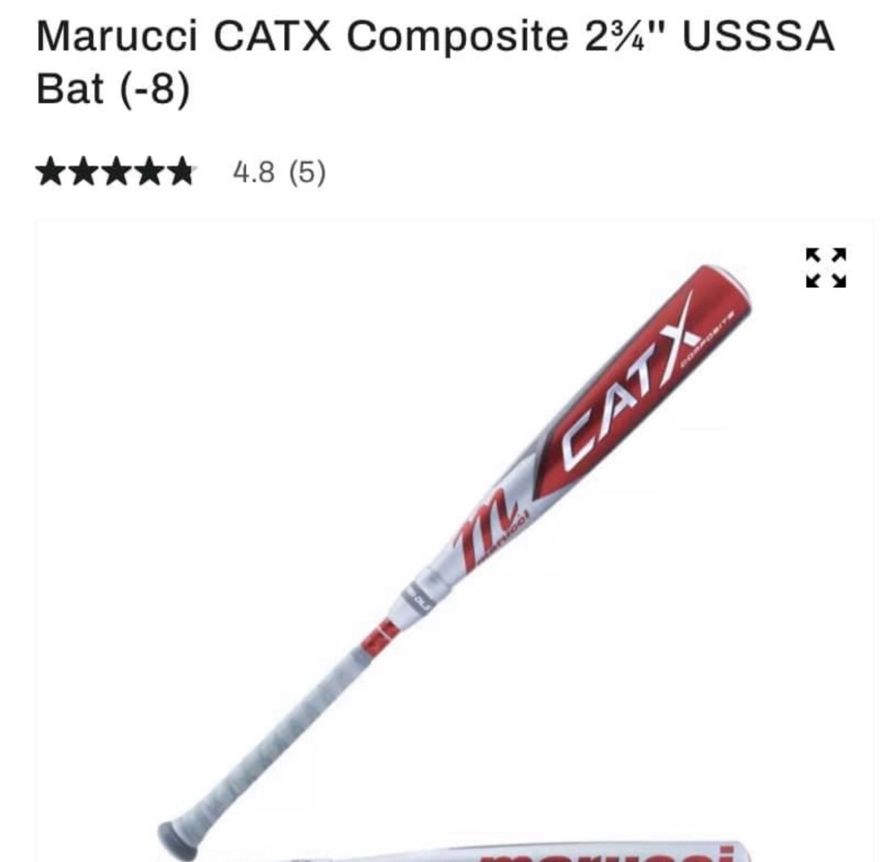 Marucci Baseball Bat