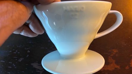 Hario  Ceramic V60 - 02 Coffee Maker - Pour Over Dripper