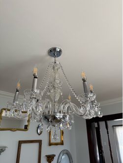 Vintage Genuine Crystal Chandelier