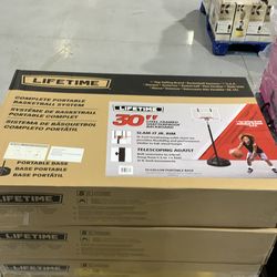 30” basketball hoop $80