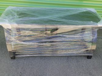Smoke Glass TV Stand