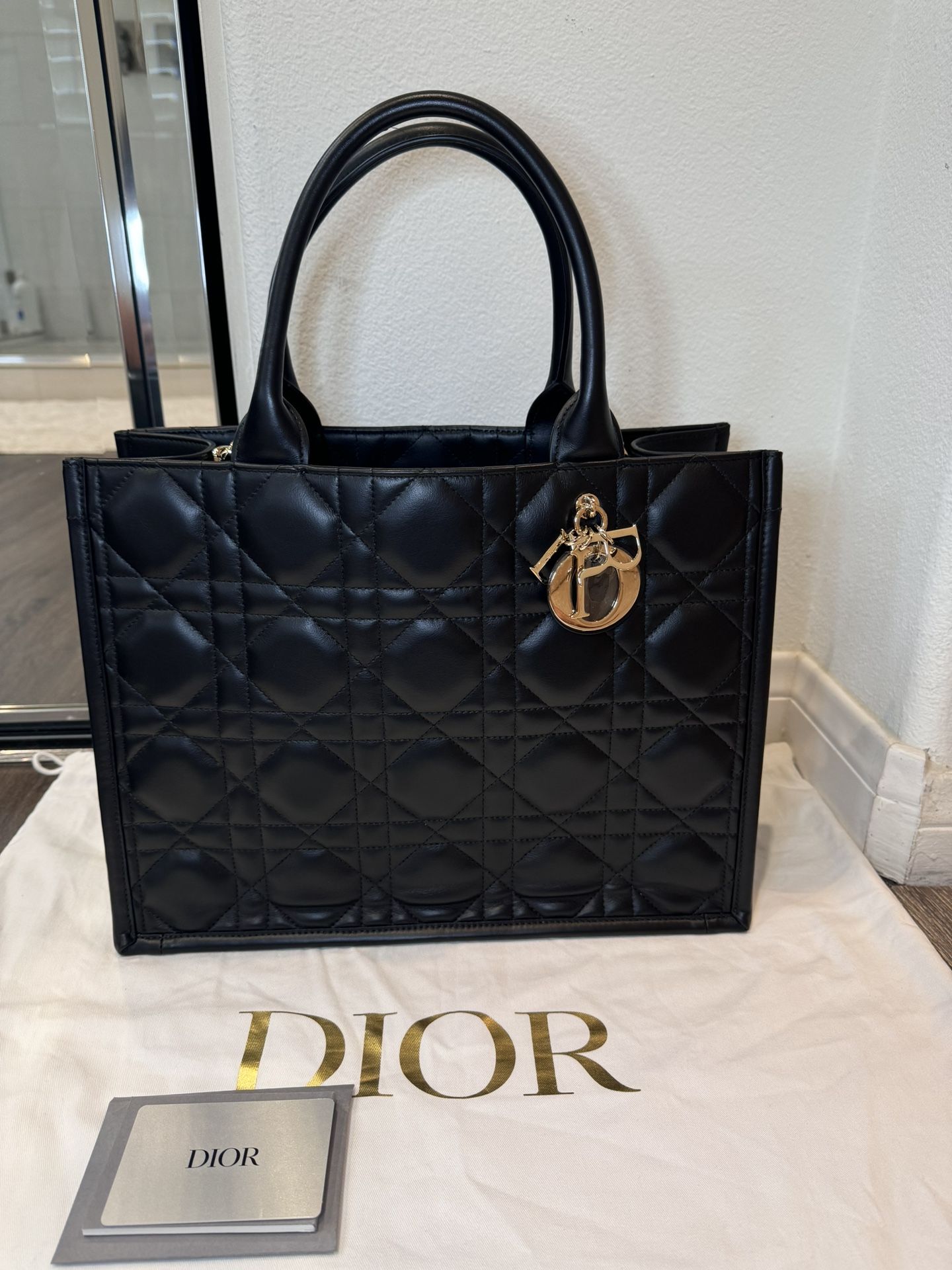 2024 New Condition 100% Authentic Dior Medium Book-tote Bag