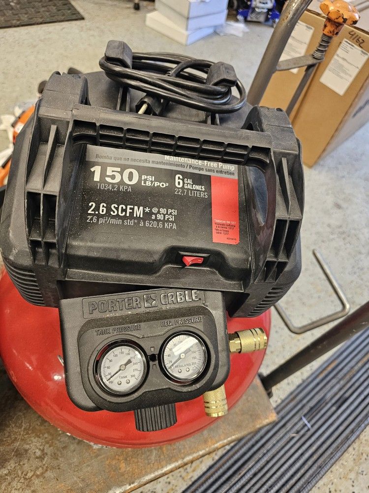 Porter Cable Air Compressor 2.6scfm 150psi